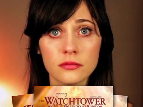 But... I brought you some Watchtower magazines.